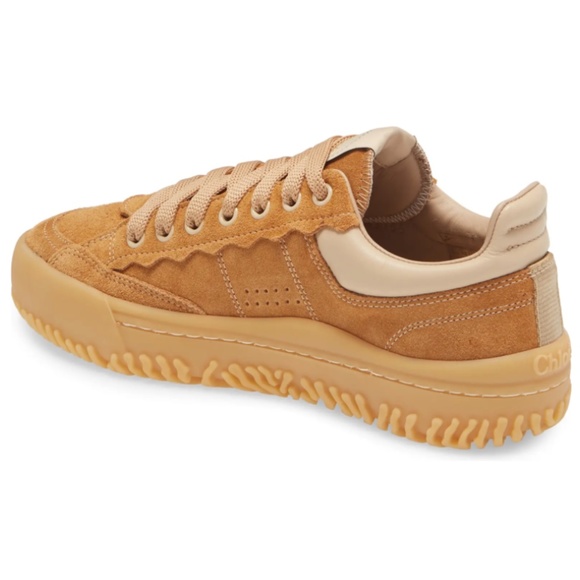 NIB $595 Chloé Franckie Low Top Sneaker (Women) in size 37! - Picture 2 of 16